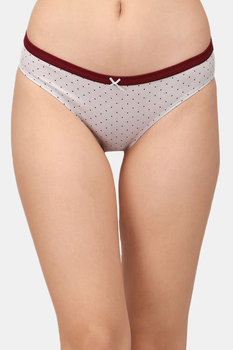 Soie Medium Rise Half Coverage Bikini Panty (Pack of 6) - Multicolor — image 6